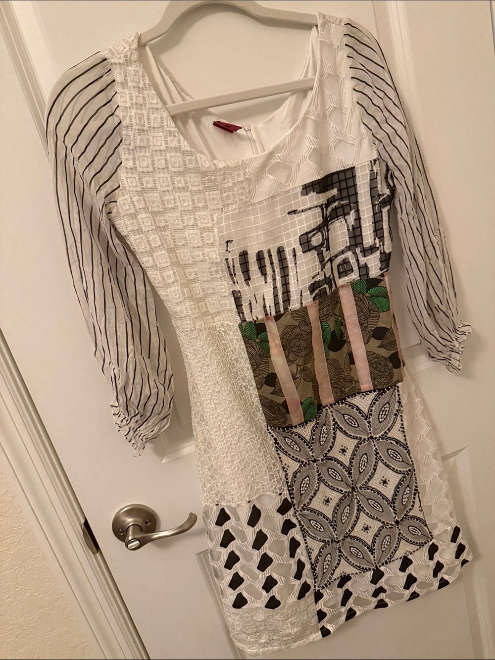 Save The Queen BOHO patchwork dress
